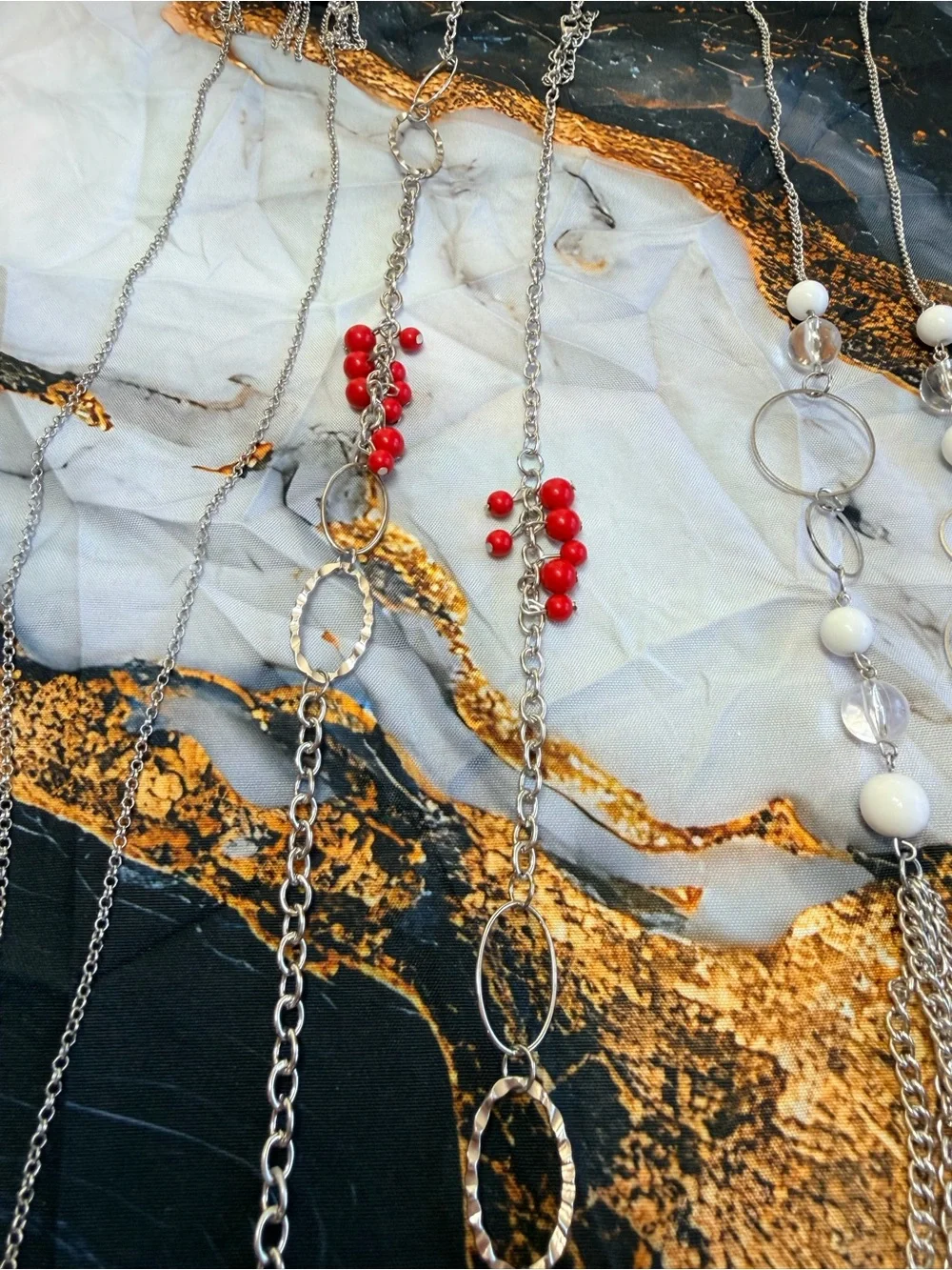 Lovely lot of 5 necklace/earring sets NWT